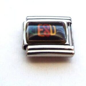 Colorful letters Jesus photo 9mm stainless steel italian charm bracelet link new